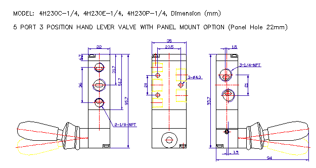 Air Valve 3 Position