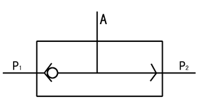 SHUTTLE VALVE SYMBOL