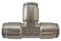 Stainless Steel Tee Union Push In Fitting